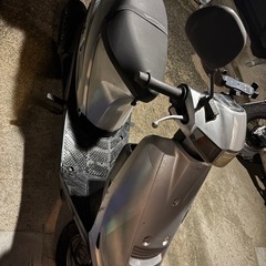 アドレスv100 乗って帰れます。の画像