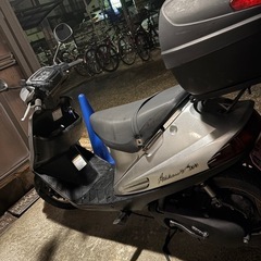 アドレスv100 乗って帰れます。の画像