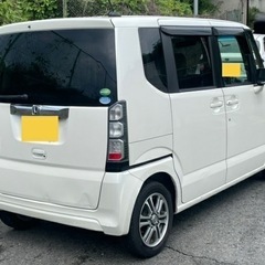 ★ホンダ　NBOX　修復歴無　中期型　車検令和9年7月迄　両側パワースライドドア　安全装備CTBA　gathersナビ　TV　Bluetooth　DVD　Rカメラの画像