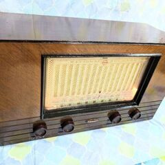 昭和団らんレトロ真空管ラジオ2バンド　 bluetooth　ホームラジオの画像
