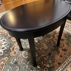 0円。高級家具メーカーMORISHIGE(モリシゲ)のリビングチェア＆テーブル大小5点セットの画像