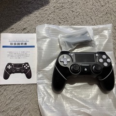 ワイヤレスコントローラー Nintendo Switch対応 充電式 ブラックの画像