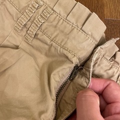 レディース　Sミニスカート　ベージュ系の画像