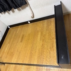 ダブルベッド　マットレス　フレーム　ローベッド　相模原　町田の画像