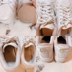 PUMA カルメン L 厚底スニーカー　24.0の画像