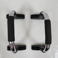 トレーニング器具 プッシュアップバー 高さ3段階調整可 腕立て伏せ 幅16cm×奥行32.5cm×高さ21～25cm の画像