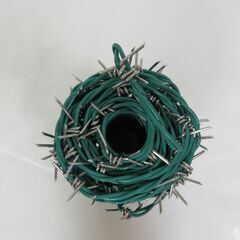未使用品 株式会社ハント カラー有刺鉄線 20mの画像