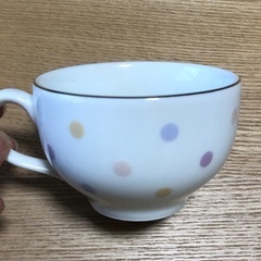 コーヒーカップ２客の画像