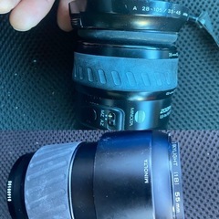 MINOLTA α 7xi 9xi  レンズセット販売の画像