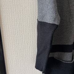 丈長めセーターの画像