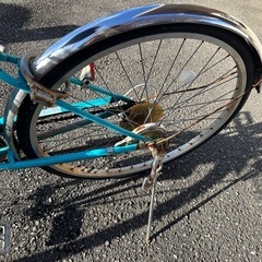 ママチャリ　自転車の画像