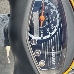 【静岡県磐田市発】 スズキ Let's 4G インジェクション車 実動車 SUZUKI レッツ4通勤通学に！の画像