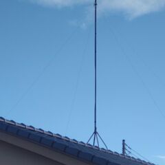 家庭用地デジUHFアンテナ 20素子（八木式）　ケーブル　マスト　屋根馬の画像