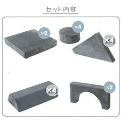  ※取引中/売約済***********　未使用/新品　訳あり特価　組み換え自由 つみきソファの画像