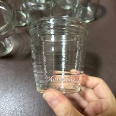 Morozoffプリン空き瓶15個の画像