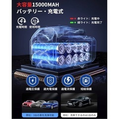 コードレス高圧洗浄機 充電式の画像