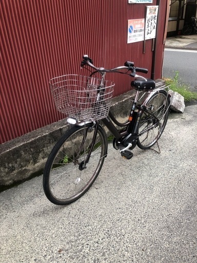 【京都発】京の楽チャリ　電動アシスト自転車　YAMAHA 27インチ　茶色　Lシティ 京都発】京の楽チャリ 電動アシスト自転車 YAMAHA 27インチ 茶色 Lシティ