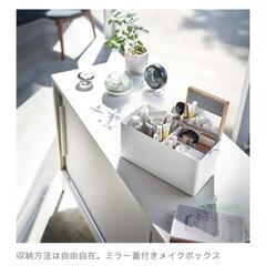 tower メイクボックス 山崎実業の画像