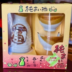 徳利・ぐい呑セット【古いですが未使用】の画像