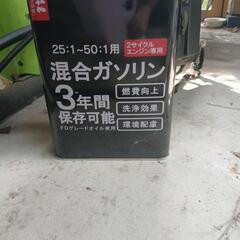 去年６月中旬に購入して、３日使用した背負い式の草刈り機の画像