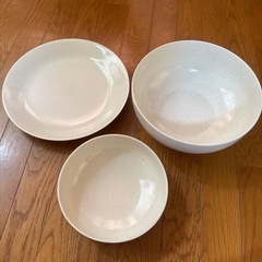 無印良品　お皿　大皿　3枚セットの画像