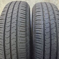 値下げ☆ 155/65R14 BSエコピア NH100 バリ溝 タイヤのみ4本セット☆の画像