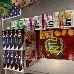 お菓子とゼリーの画像