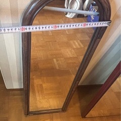 壁掛け　置き型　姿鏡の画像