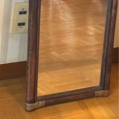 壁掛け　置き型　姿鏡の画像