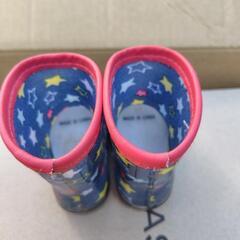 幼児靴使用済みの画像