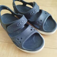 crocs　クロックス　サンダル　キッズ　C11　18㎝の画像