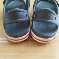 crocs　クロックス　サンダル　キッズ　C11　18㎝の画像