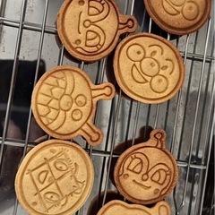アンパンマン　型抜き　クッキー　サンドウィッチの画像