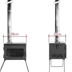 【新品】mt.sumi micro 薪ストーブの画像