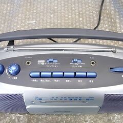 ステレオラジオカセットレコーダー オーム電子 RCS-354Y の画像
