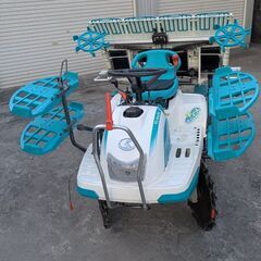 鹿児島発　クボタガソリンエンジン4条植え乗田植え機 EP4の画像