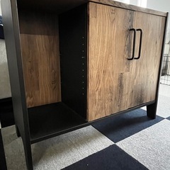 収納 アメリカンビンテージ調の画像