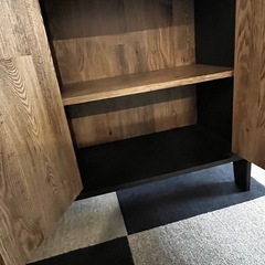 収納 アメリカンビンテージ調の画像