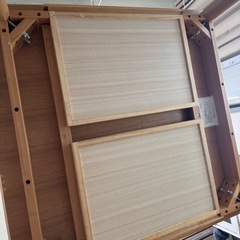ニトリ ダイニングテーブル (ロレイン5H 80 LBR) の画像