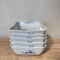 四角和皿5点セット　煮物　おでん　刺身の画像