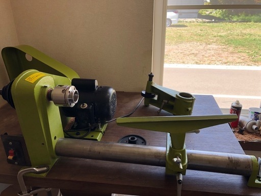 木工旋盤　WT-300 100V 卓上旋盤