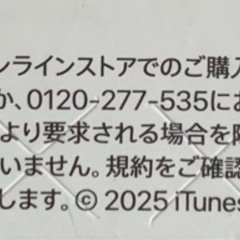 【現在お取引交渉中の為、受け付けておりません】
Apple Gift Card 10,000円の画像