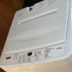 送料・設置込み可　洗濯機　6kg ヤマダ　2021年【分解クリーニング済み】の画像