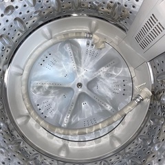 送料・設置込み可　洗濯機　6kg ヤマダ　2021年【分解クリーニング済み】の画像
