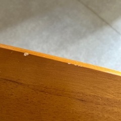 天然木 折りたたみテーブルの画像