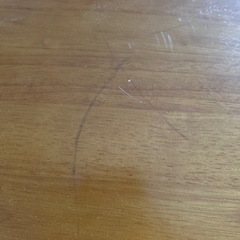 天然木 折りたたみテーブルの画像