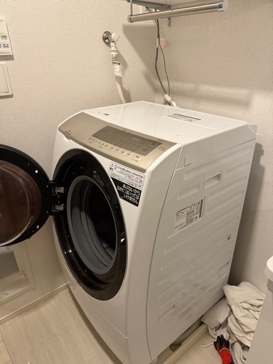 日立　ドラム式　洗濯機　2021年