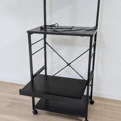 【中古】キッチンワゴン キッチンラック(電源付き)の画像