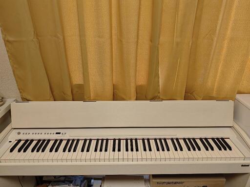 Roland F-110-WH電子ピアノ (ポリィ) 東福間の鍵盤楽器、ピアノ