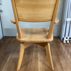 ダイニングチェア2脚セット(回転式)【町田市再生家具】251220の画像